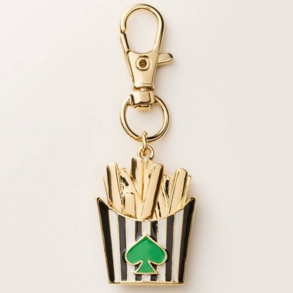 Kate Spade NY X Target French Fry Bag Charm Keychain